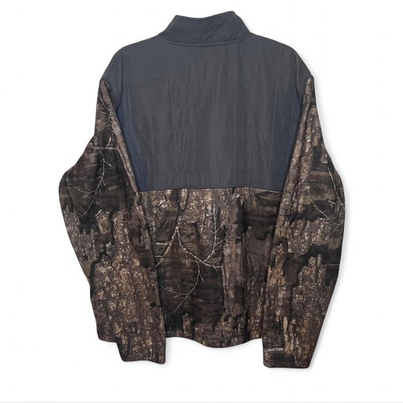 Habit Fleece-Lined Camo Zip Jacket XL Lightweight Outdoor Layer - Picture 6 of 6